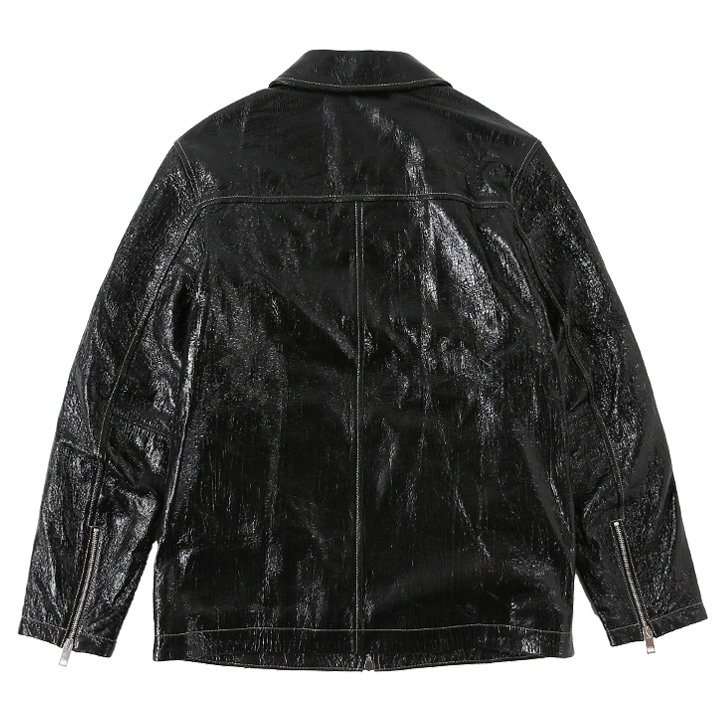 DIESEL（ディーゼル） シープスキンレザージャケット メンズ 羊革 本革