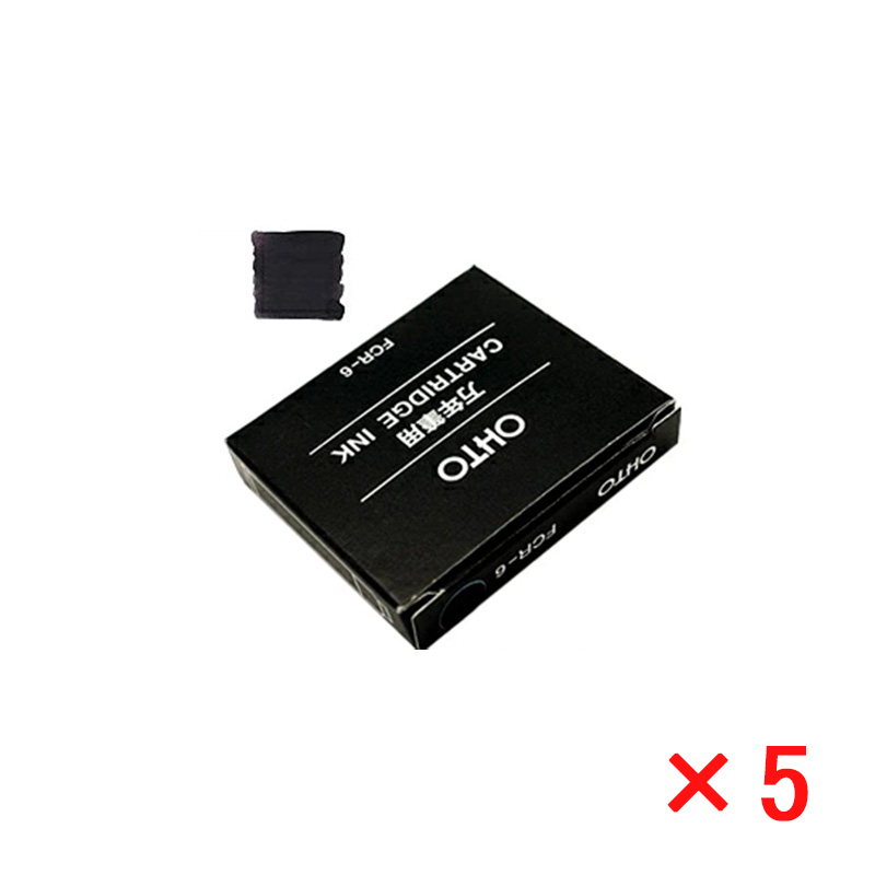 OHTO（オート） 消耗品 カートリッジインク 6本入 ブルーブラック/FCR