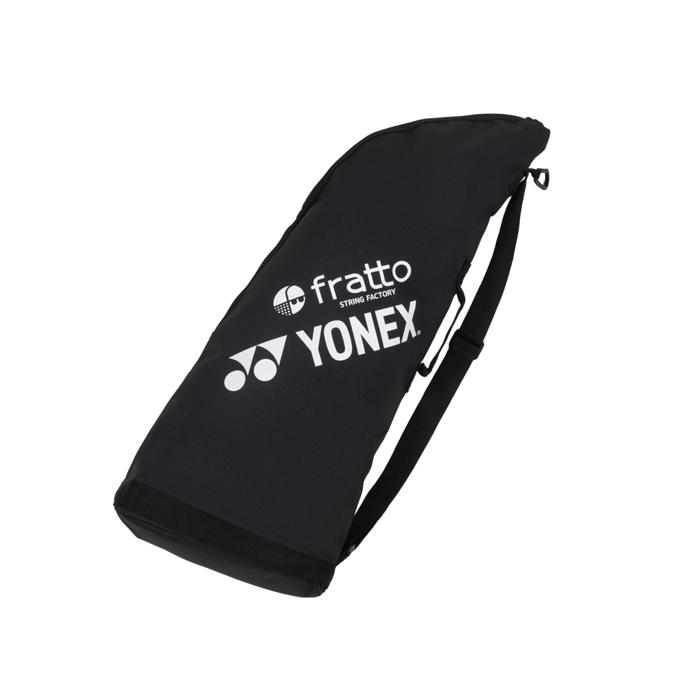 fratto / YONEX frattoロゴ入り ラケットケース 2本入 ブラック