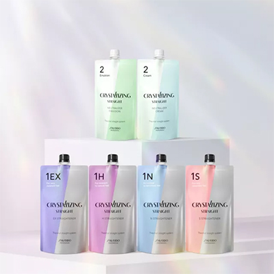 SHISEIDO（資生堂） クリスタライジング ストレート 400g 第1剤