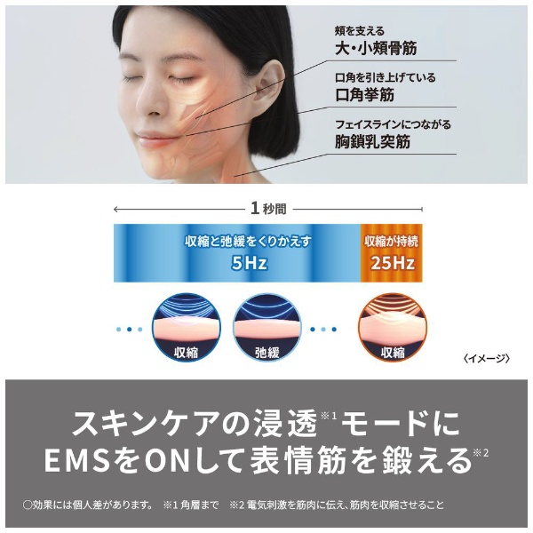 イオン美顔器 イオンブースト マルチ EX ホワイト EH-SS85-W [イオン