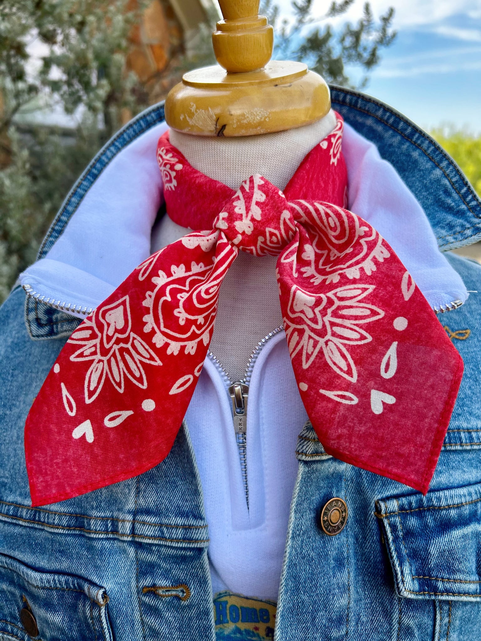 XOXO Red Bandana – Pradera - purveyors of the west