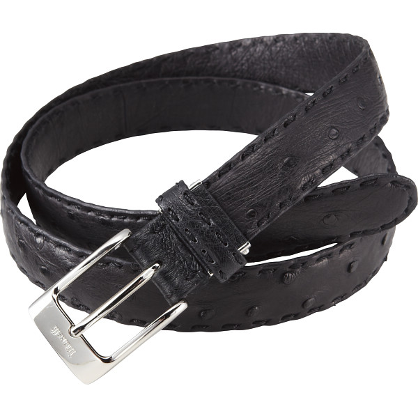 マレリー オーストリッチベルトブラック | シャディギフトモール