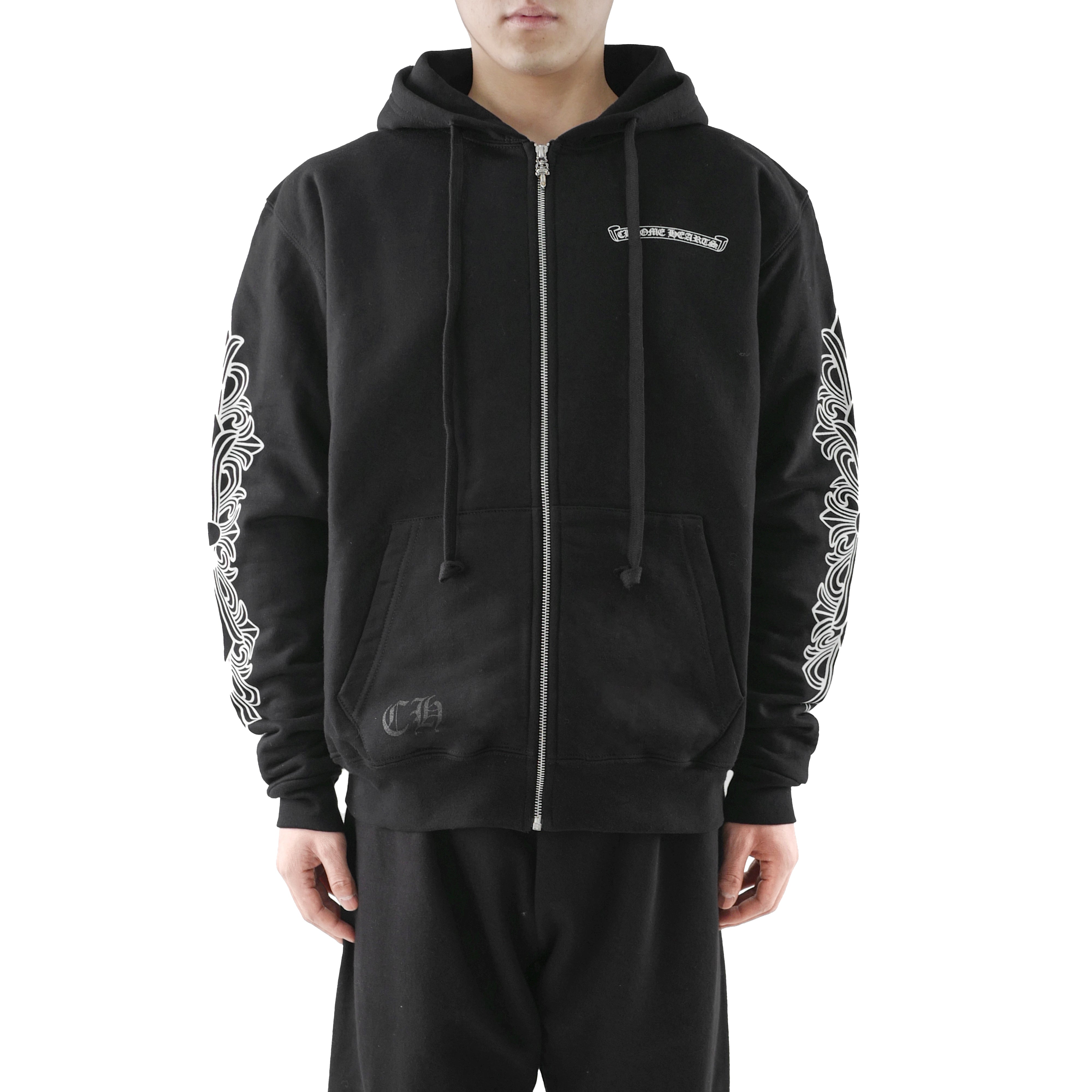 Chrome Hearts Aspen Exclusive Long Sleeve Zip Up Hoodie - SRM