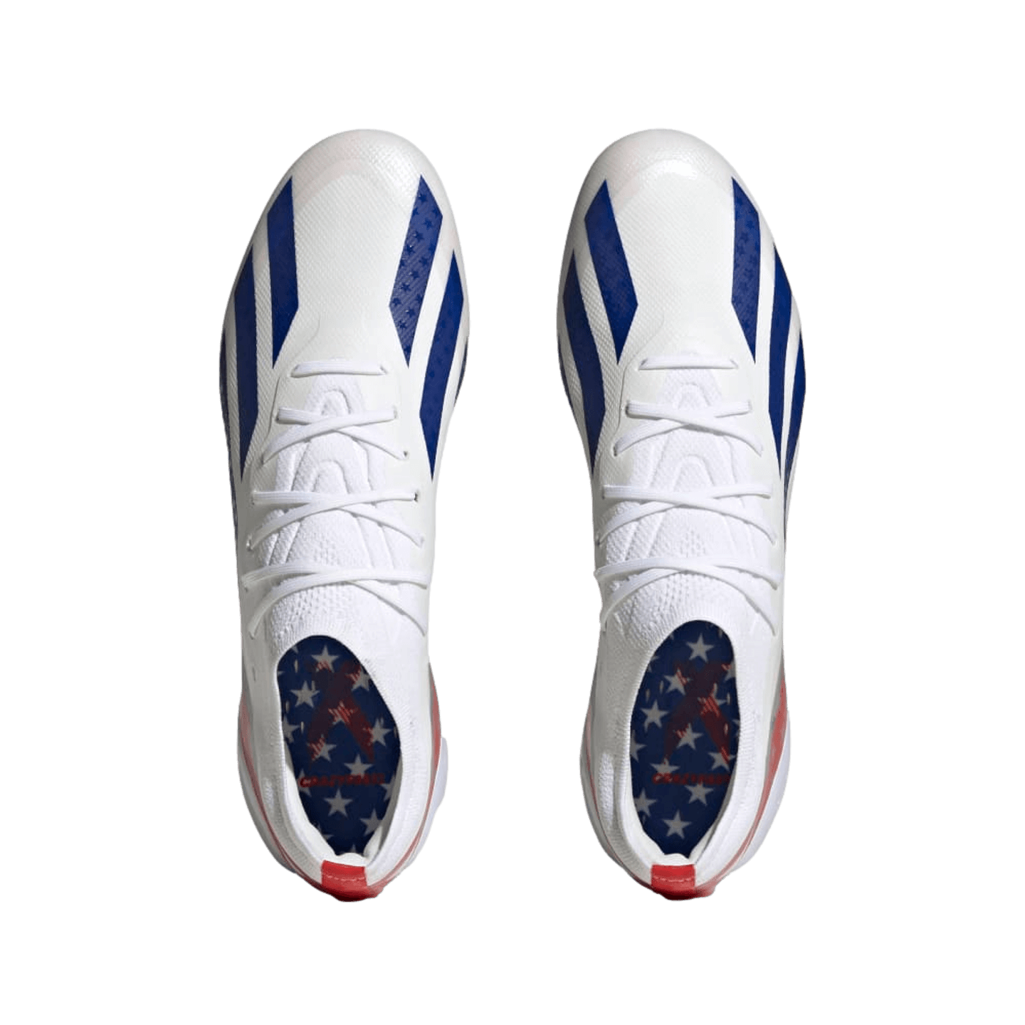 Adidas X Crazyfast.1 USA Firm Ground Cleats Soccer IG0664 White