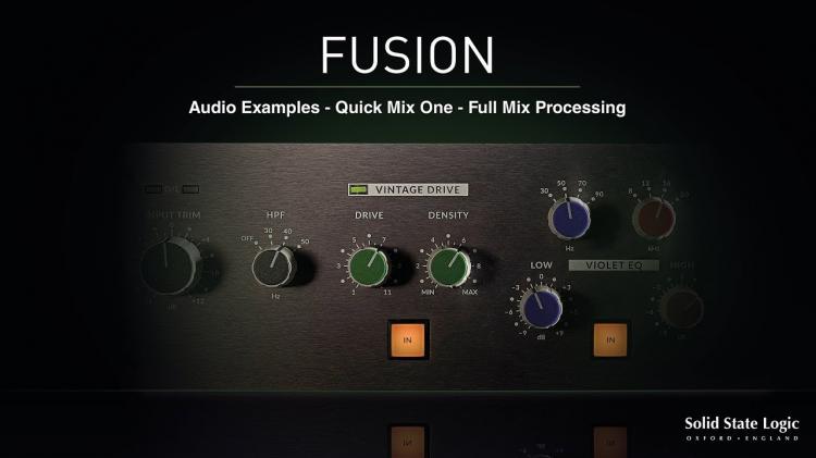 Fusion | Solid State Logic