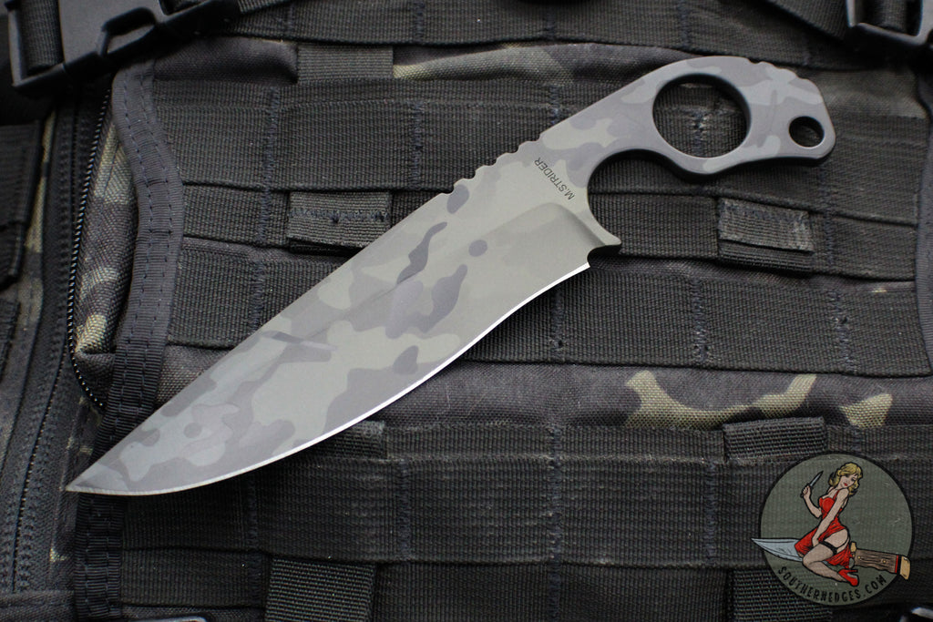 Strider Knives SLCC XL Fixed Blade - Black Multicam | Southern Edges