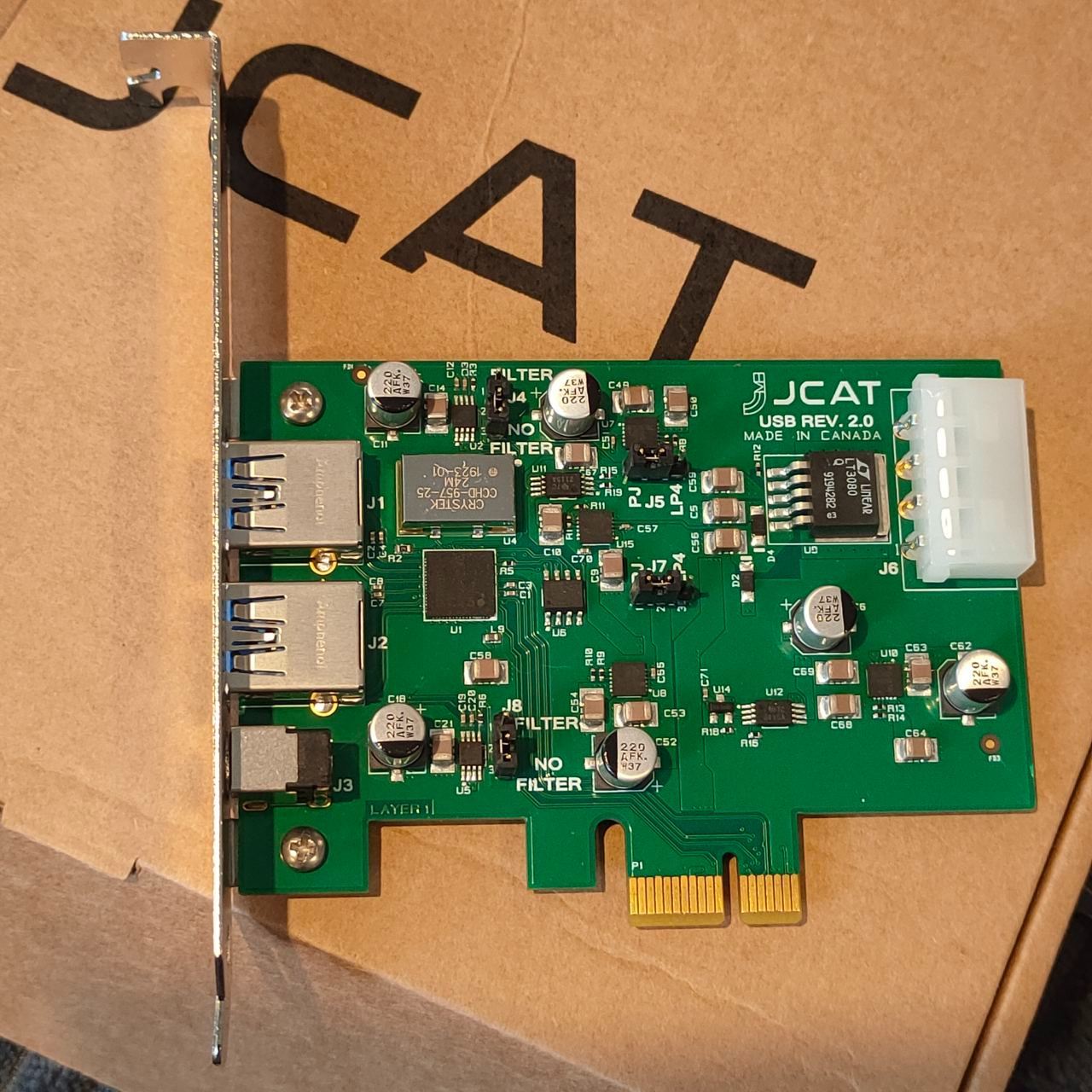 FS: JCAT Femto USB v2 Card - Hi-Fi and Cinema Cables & Accessories