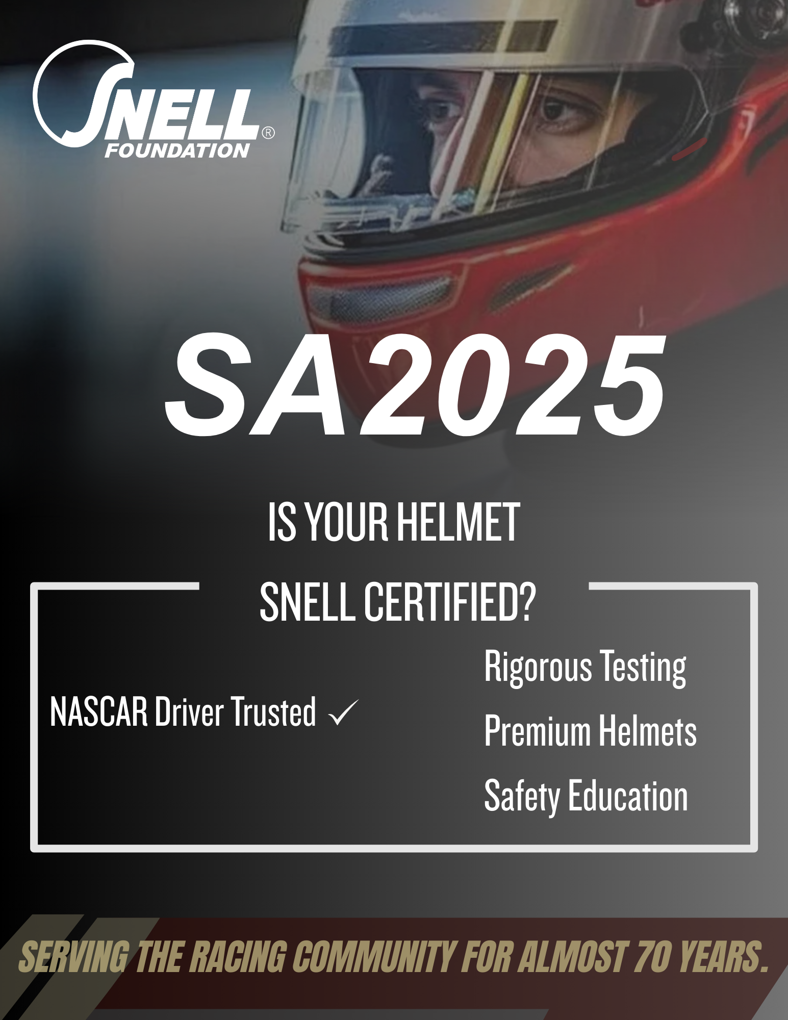 Snell helmets certification - Handouts