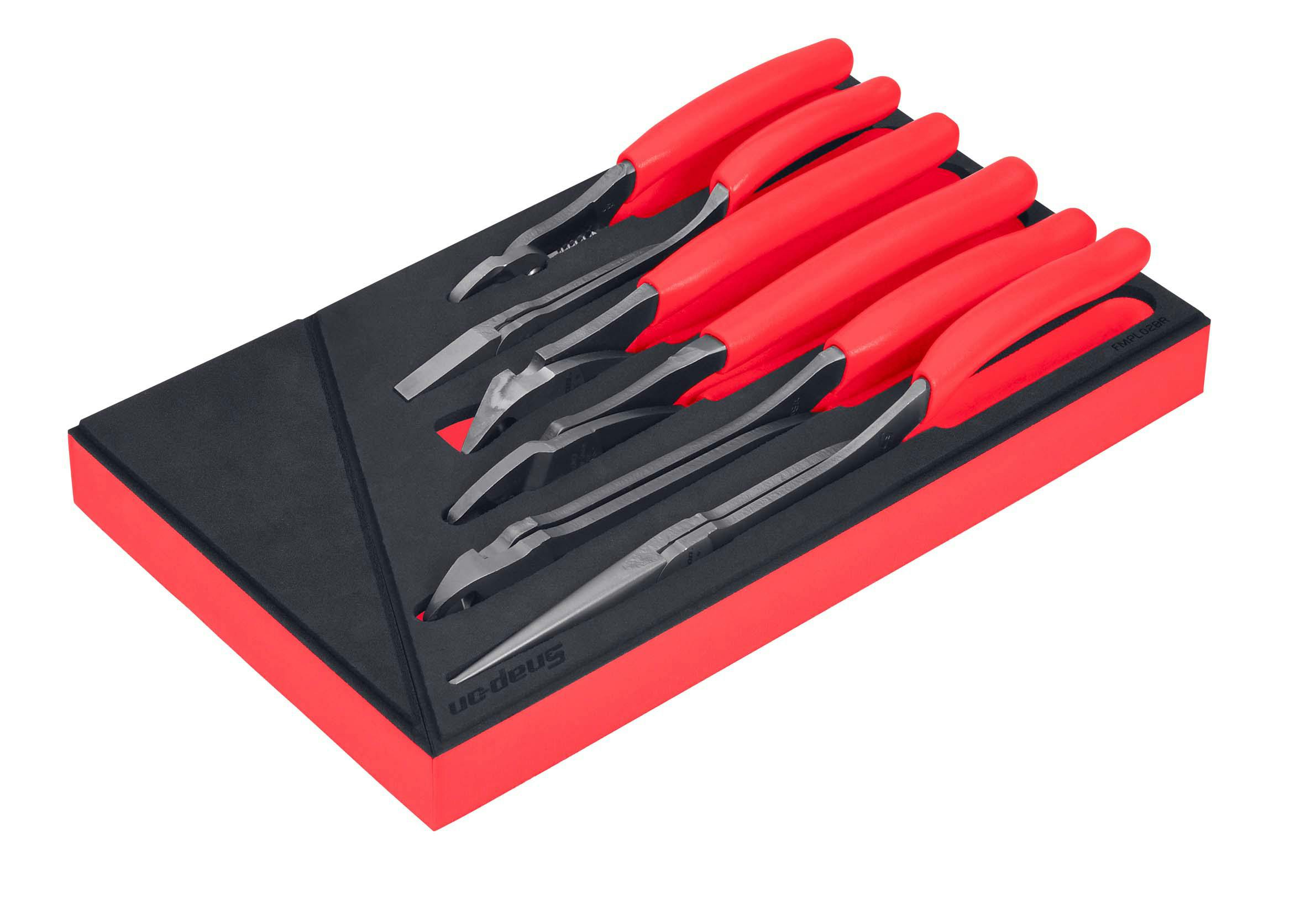 3 pc Pliers/Cutters Set (Orange) - Snap-on Industrial