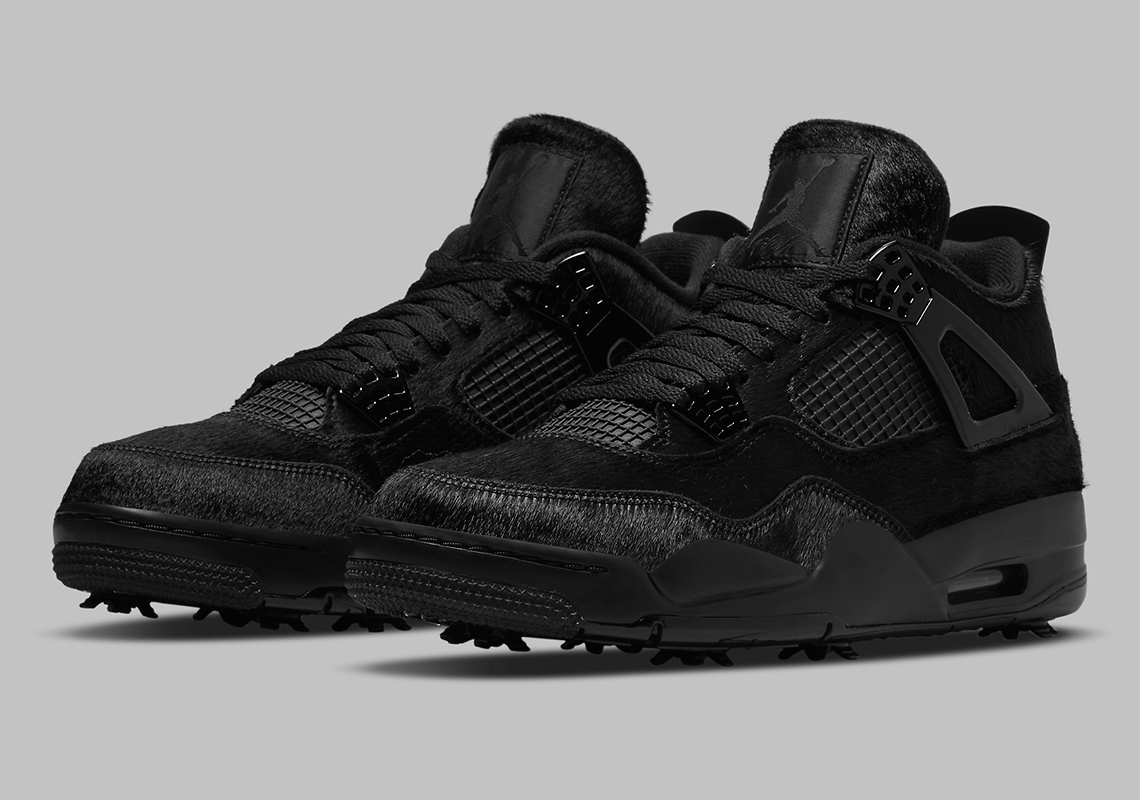 Air Jordan 4 Golf Black Cat CU9981-001 Release | SneakerNews.com