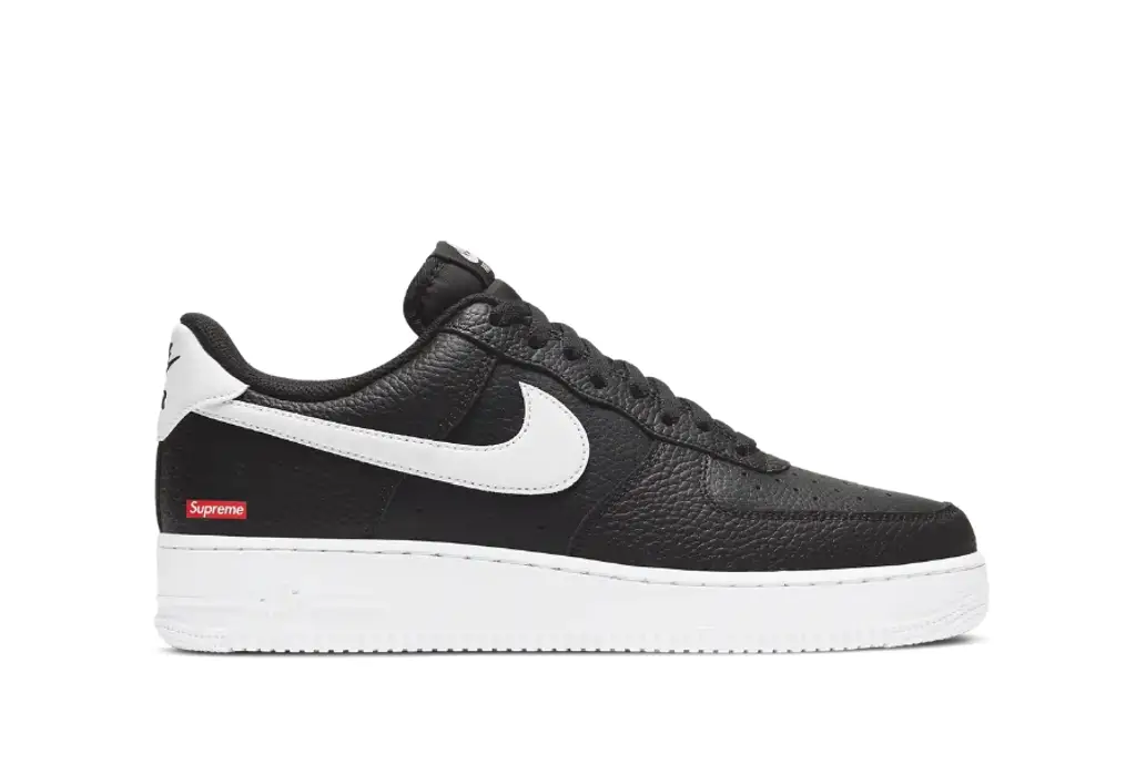 Supreme x Nike Air Force 1 Low “Black/White” [Release Date/Price