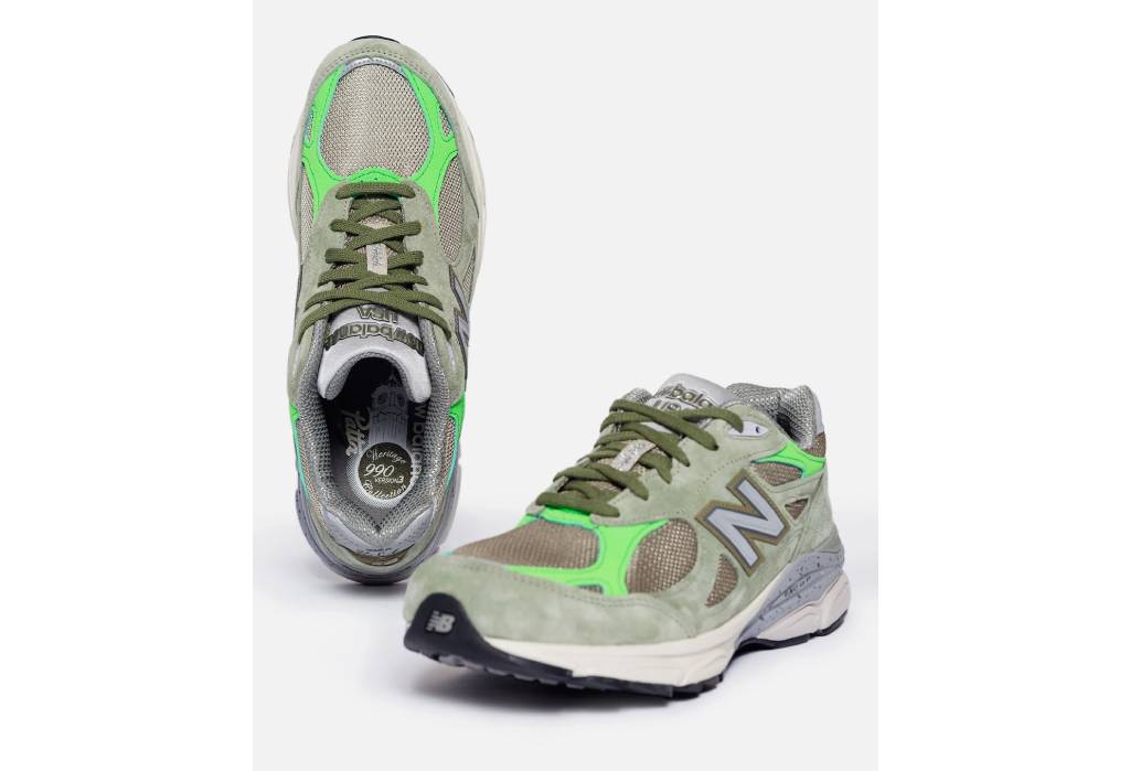Wear Your Greens: Patta x New Balance 990V3 | SNKRDUNK Magazine