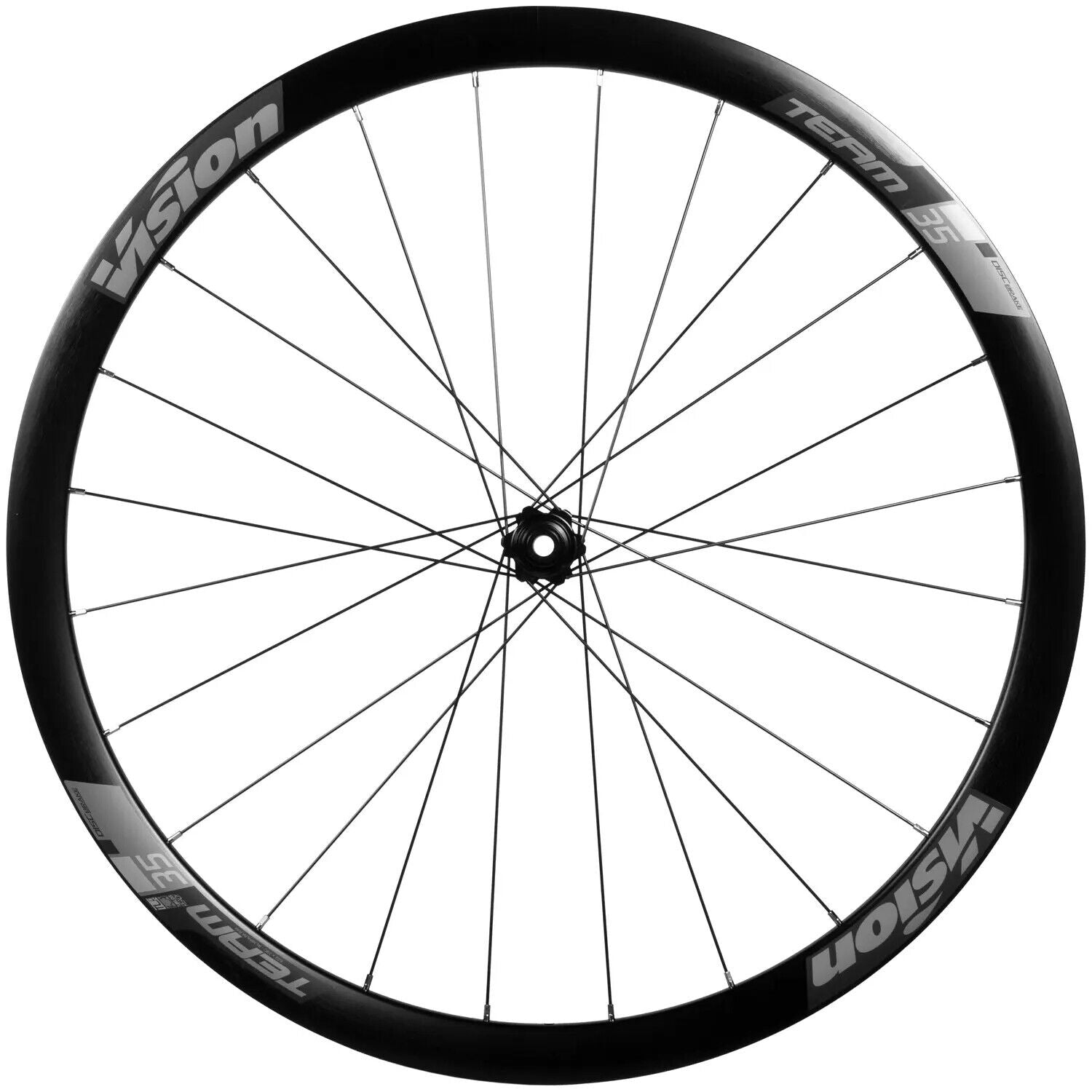Vision Team 35 Thru Axle Tubeless Ready Disc Wheelset - SRAM XDR