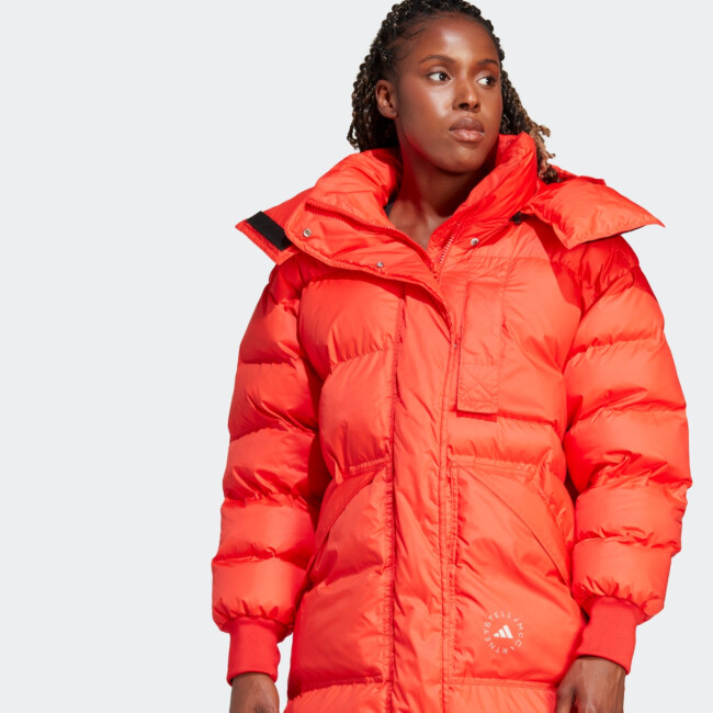 ADIDAS BY STELLA MCCARTNEY WOMENS TRUENATURE LONG PADDED JACKET