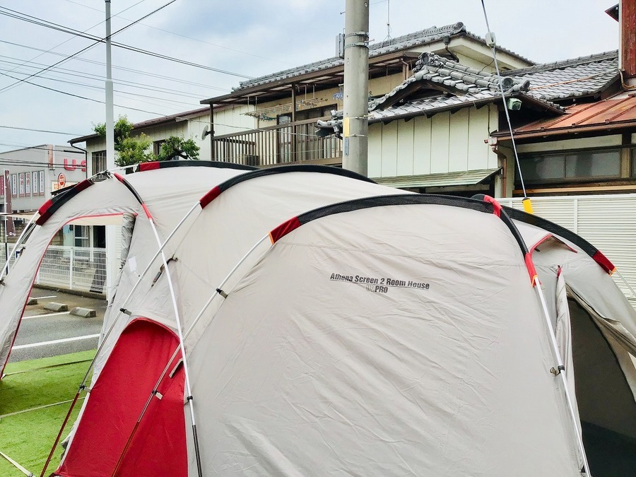 居住性抜群なColeman(コールマン)のアテナスクリーン2ルームハウスをご