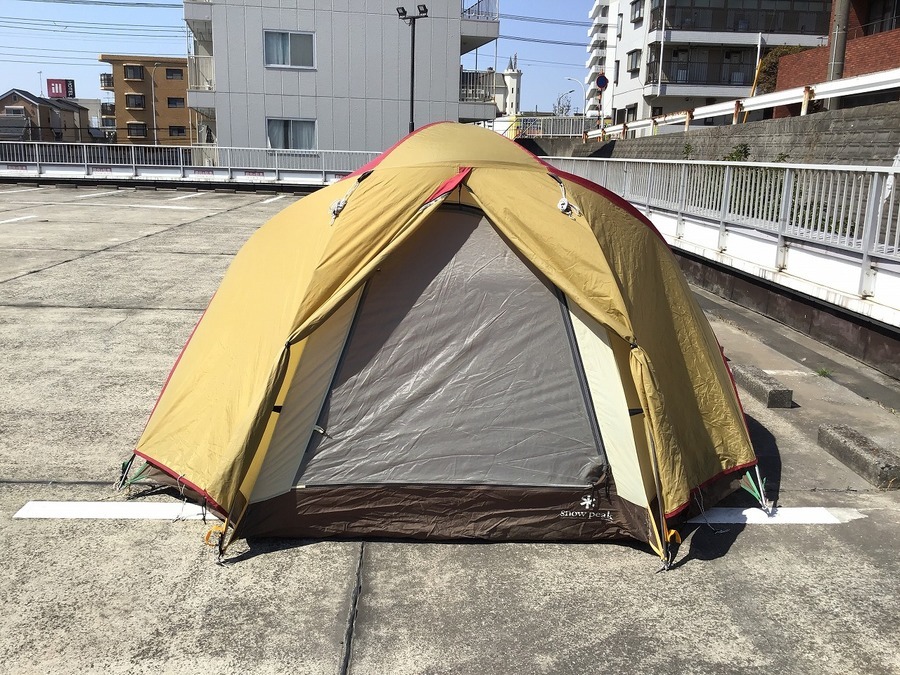 衝撃価格！スノーピークのランドブリーズ5設営！【TFスポーツ幕張