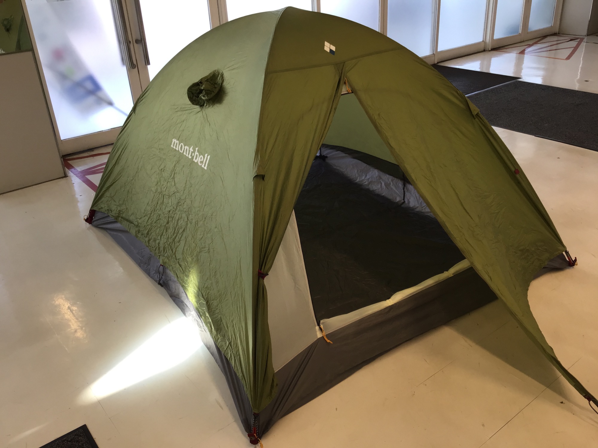 超軽量の山岳テント】mont・bellのステラリッジテント3型 旧モデル