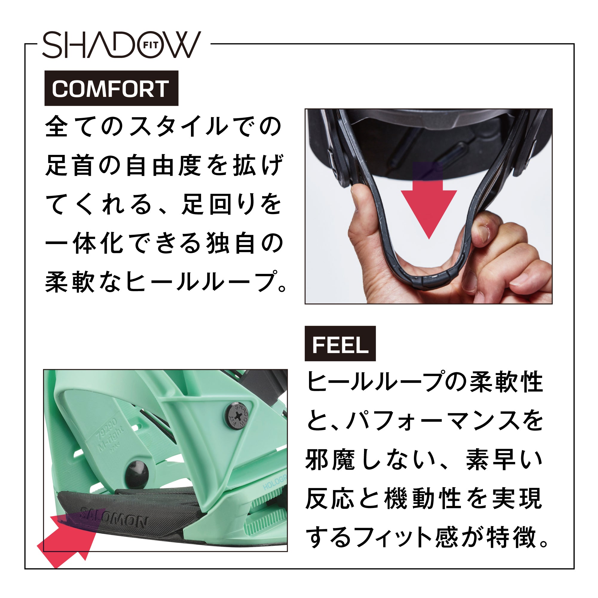 スノーボード ビンディング SALOMON HOLOGRAM SPEARMINT 25-26 送料