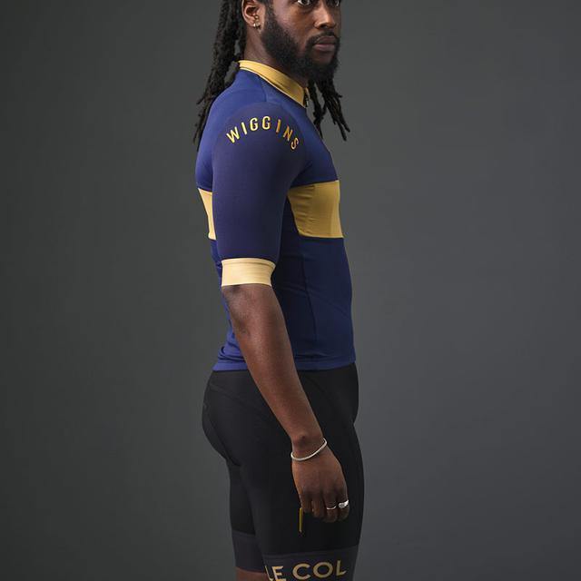 Le Col By Wiggins Hors Categorie Jersey - Navy/Gold – SpinWarriors