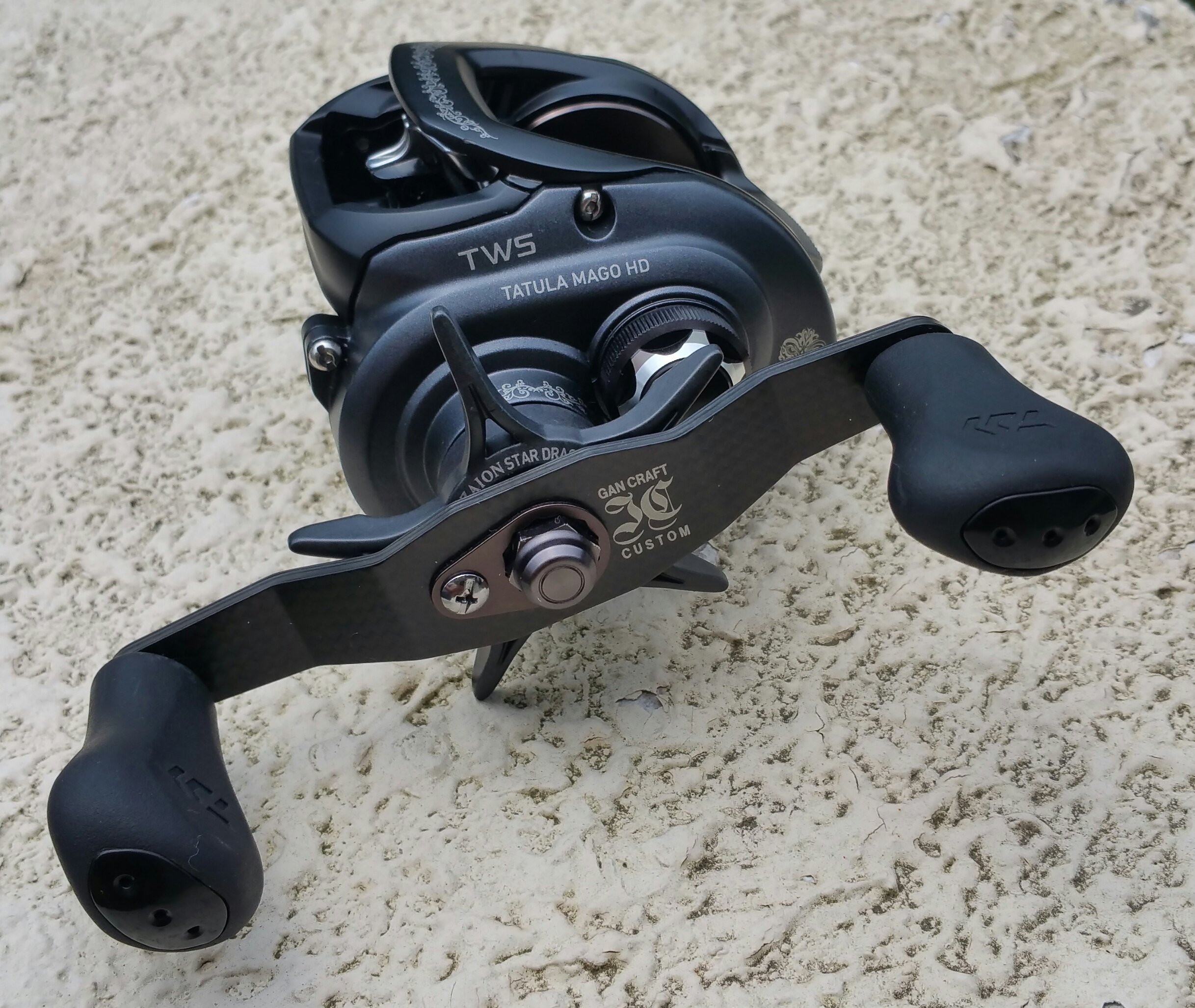 Gan Craft Daiwa Tatula 200 HD MAGO - Black Market - Swimbait