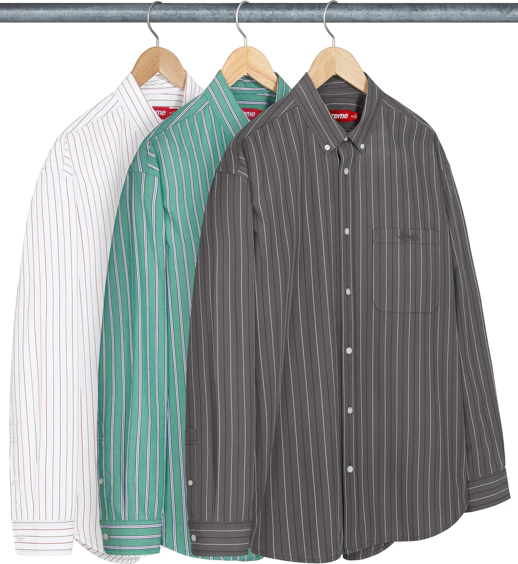 Loose Fit Stripe Shirt | Supreme 24fw