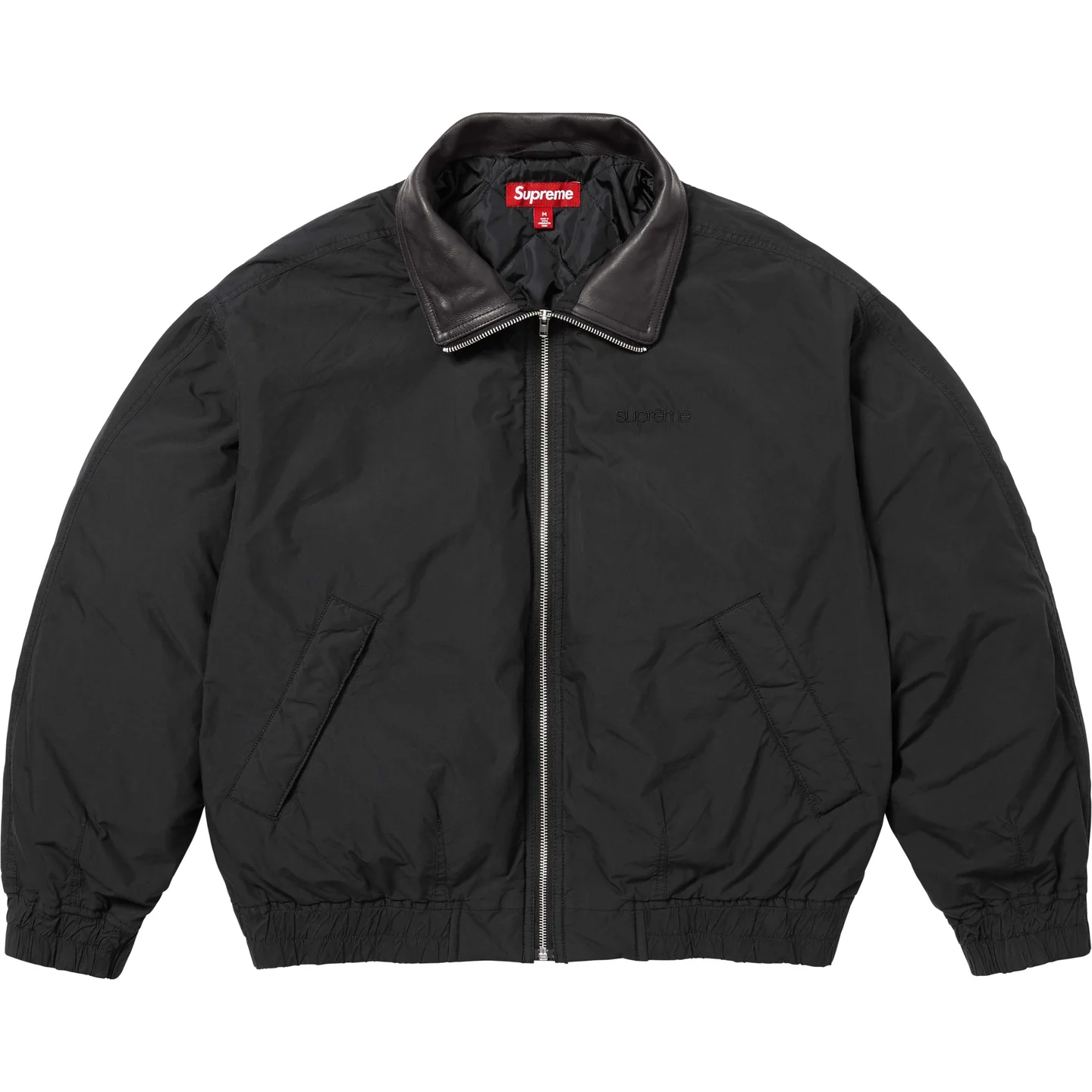 Leather Collar Utility Jacket | Supreme 25ss