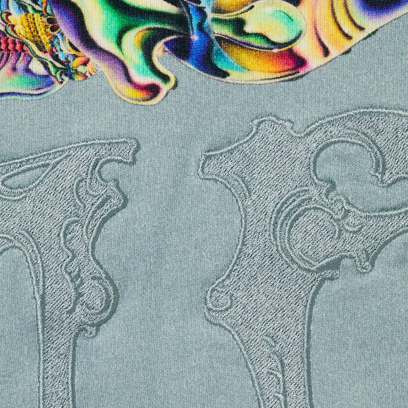 Skulls Zip Up Hooded Sweatshirt | Supreme 22fw