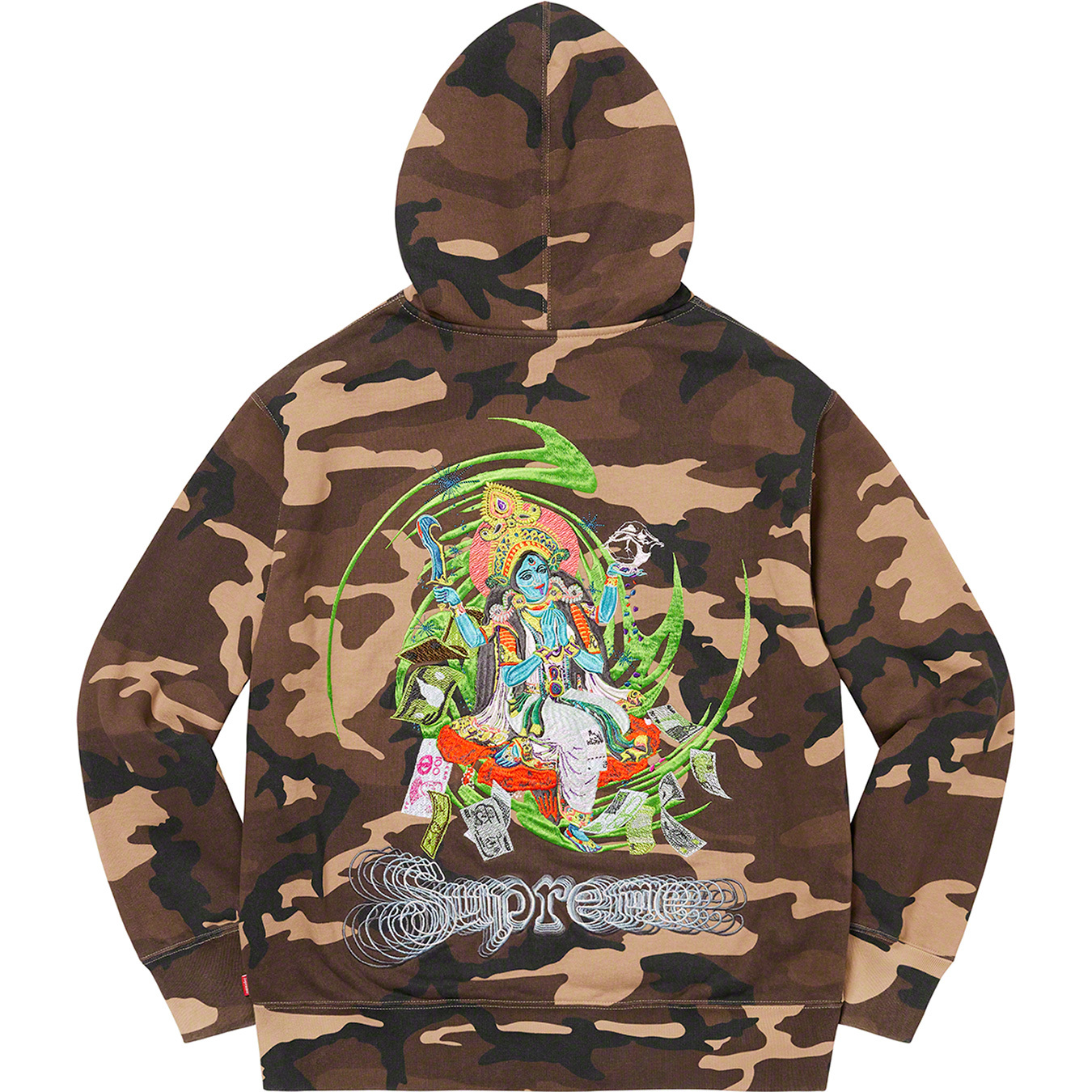 Lakshmi Zip Up Hooded Sweatshirt | Supreme 22fw