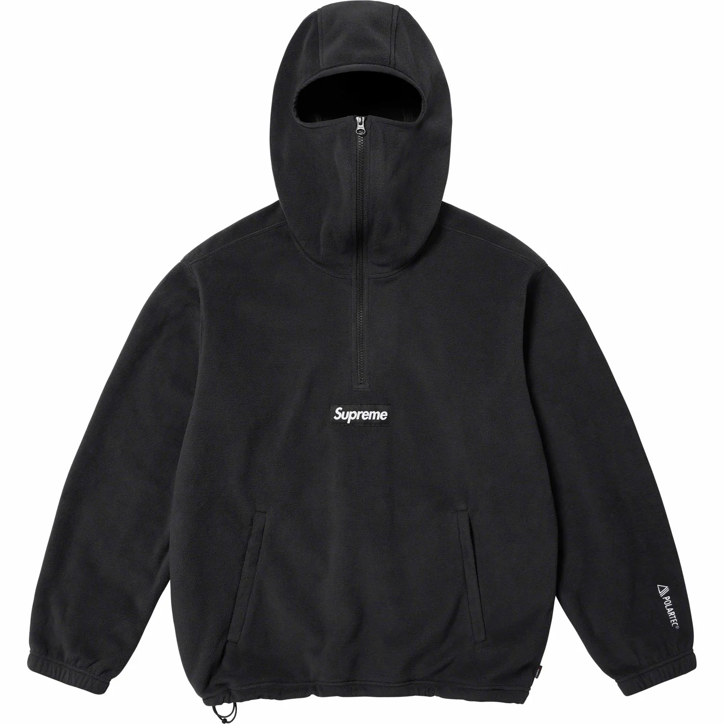Polartec® Facemask Half Zip Hooded Sweatshirt | Supreme 23fw