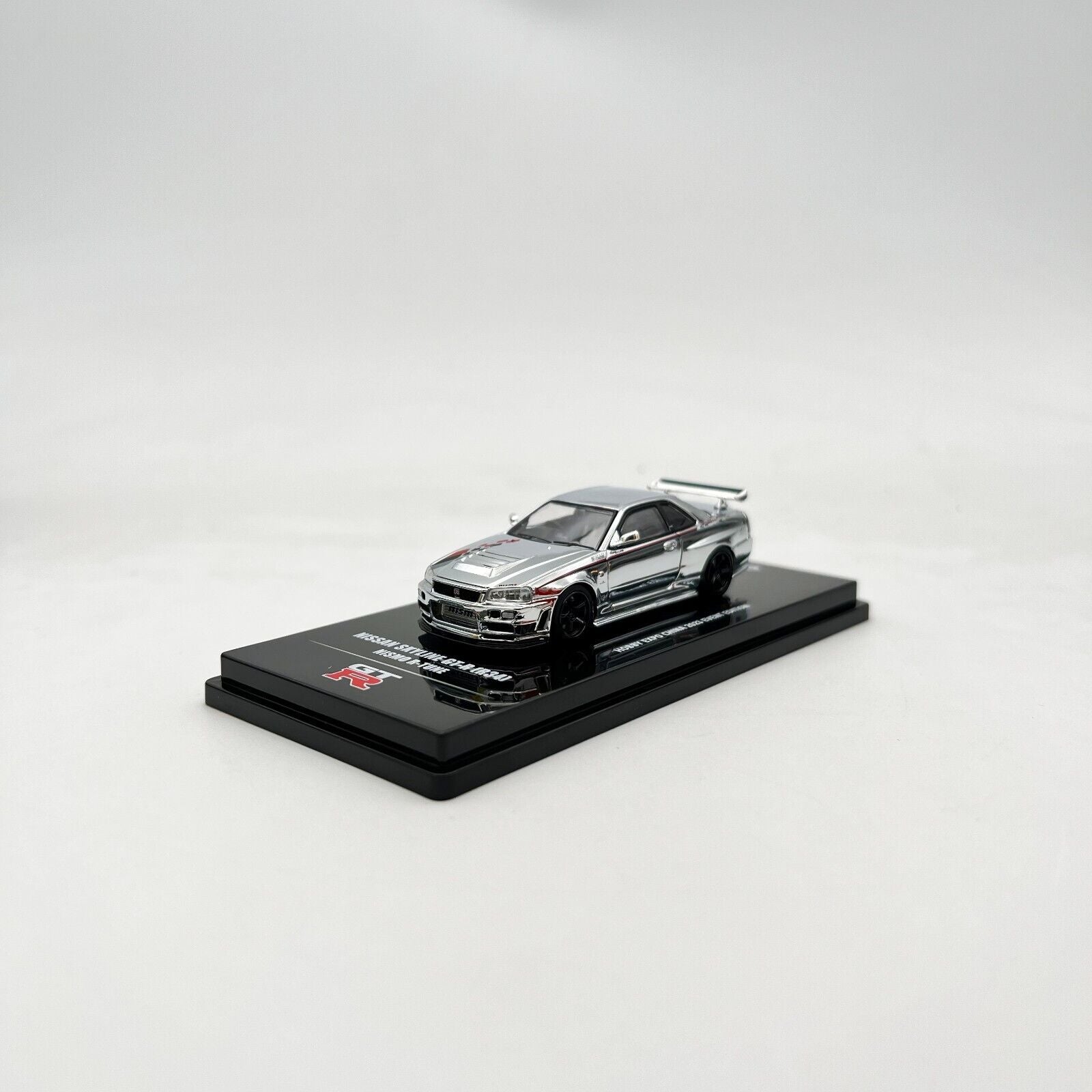 INNO64 1:64 Nissan Skyline GT-R R34 Hobby Expo CHINA 2023 Chrome 3