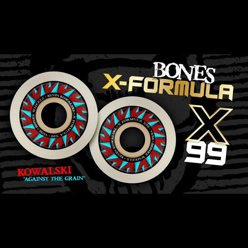 BONES X-FORMULA V5 KOWALSKI AGAINST THE GRAIN WHEEL 55mm 99A