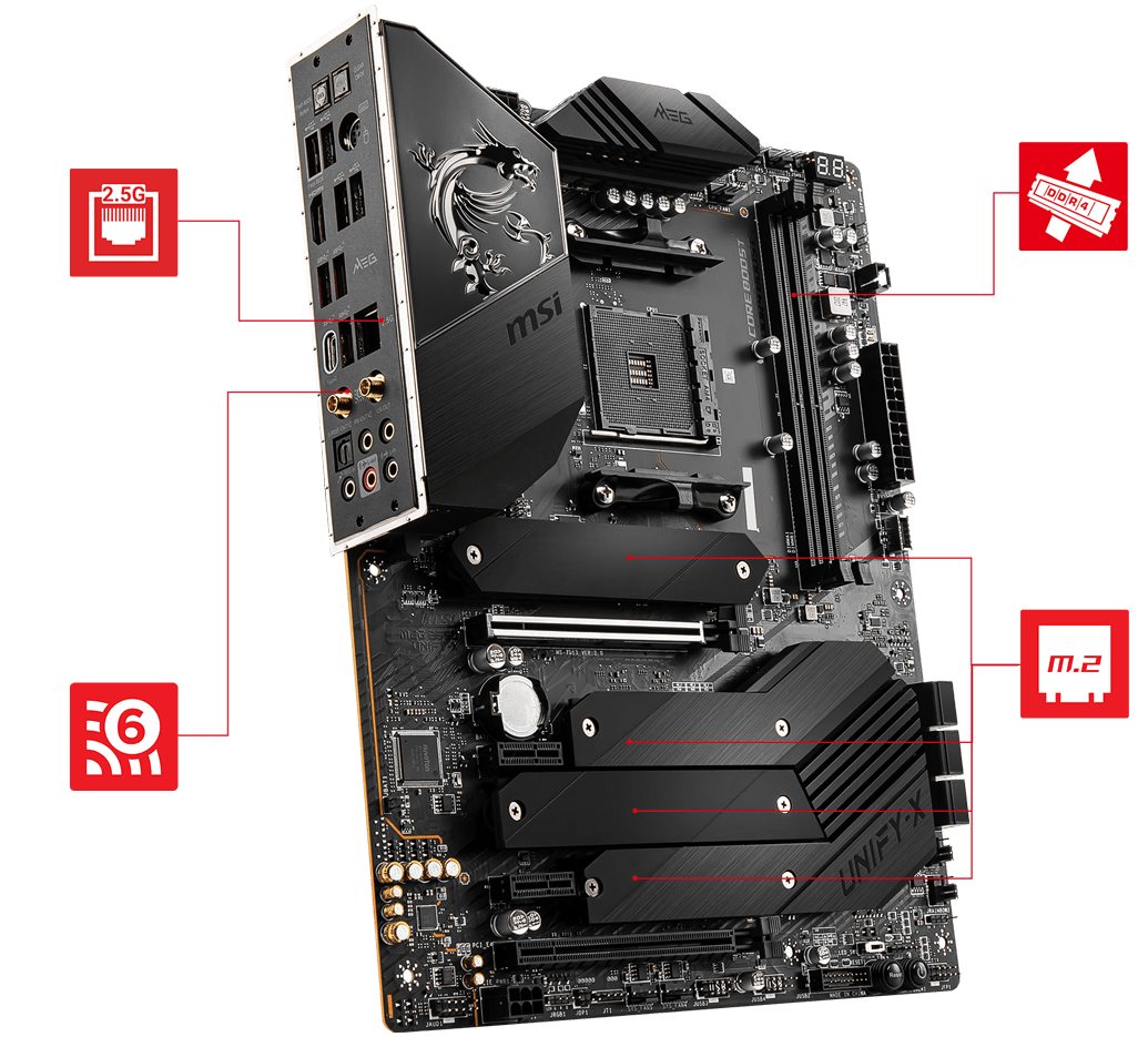 Overview MEG B550 UNIFY-X | エムエスアイコンピュータージャパン
