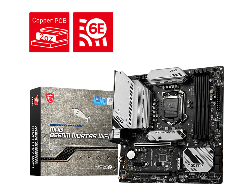 Specification MAG B560M MORTAR WIFI | MSI USA