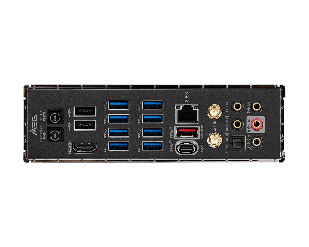 MSI MEG Z590 UNIFY-X Gaming Motherboard ATX - Supports Intel Core