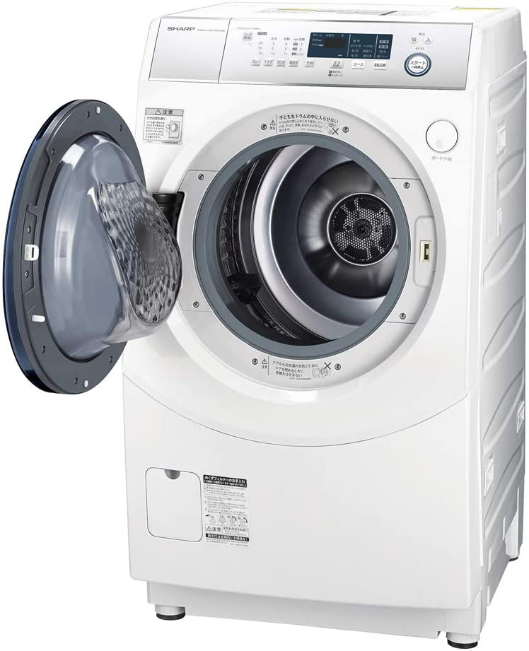 SHARP(シャープ) ドラム式洗濯乾燥機 ES-H10Dの悪い口コミ・評判は