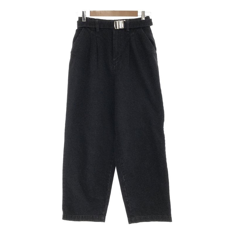 GACHYA BELT DENIM ガチャベルト ワイドデニムパンツ | ブランド古着の