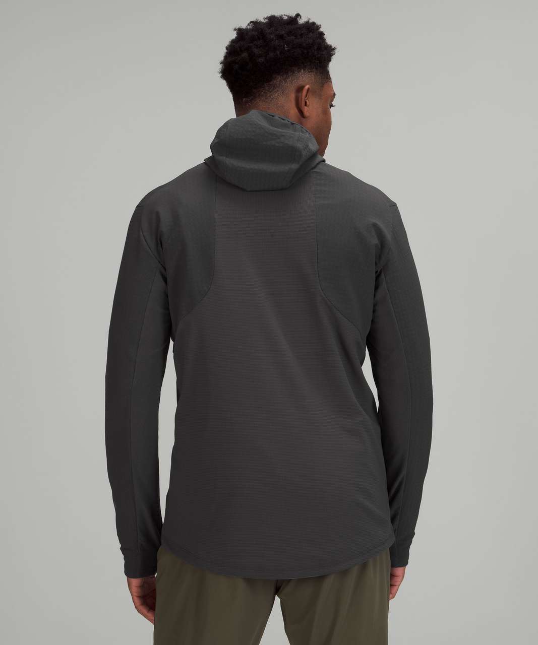 Lululemon Cold Terrain 3/4 Zip - Graphite Grey - lulu fanatics