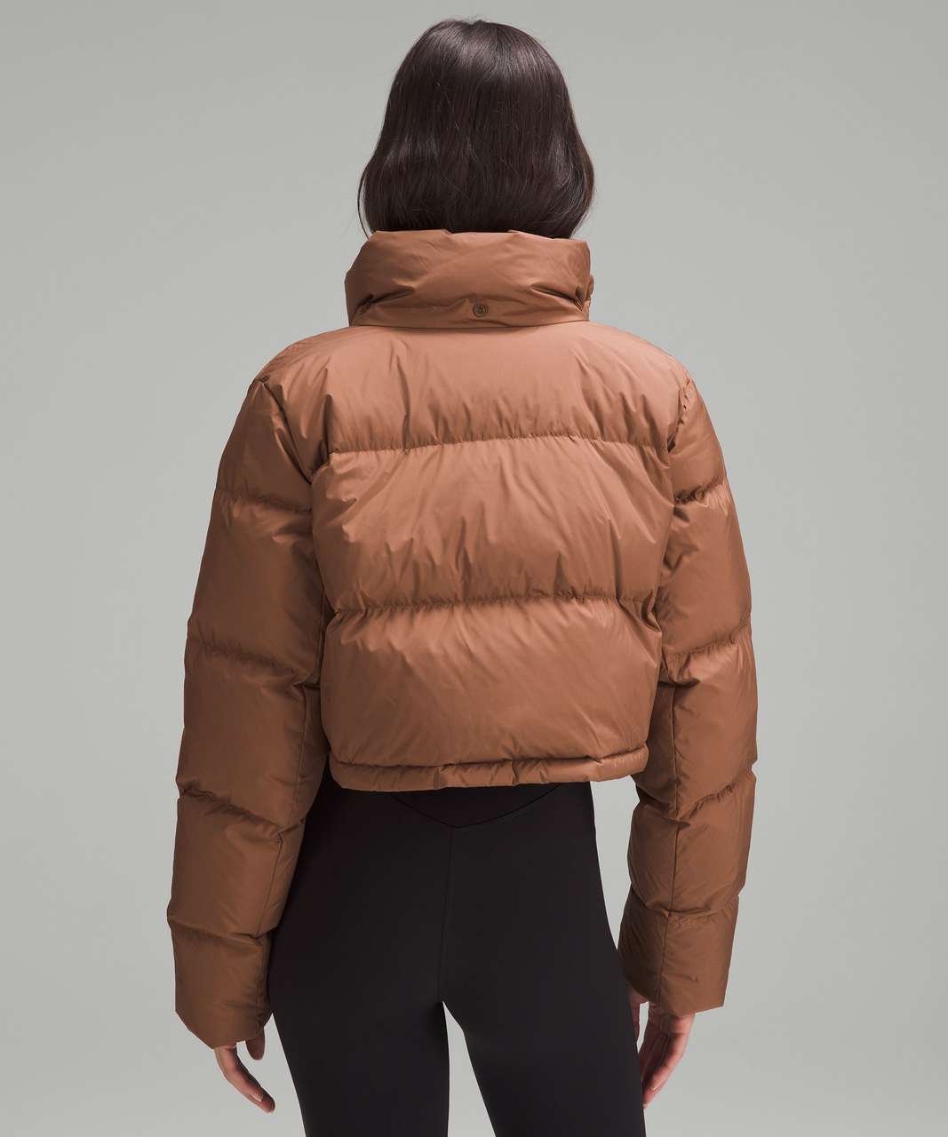 Lululemon Wunder Puff Super-Cropped Jacket - Roasted Brown - lulu