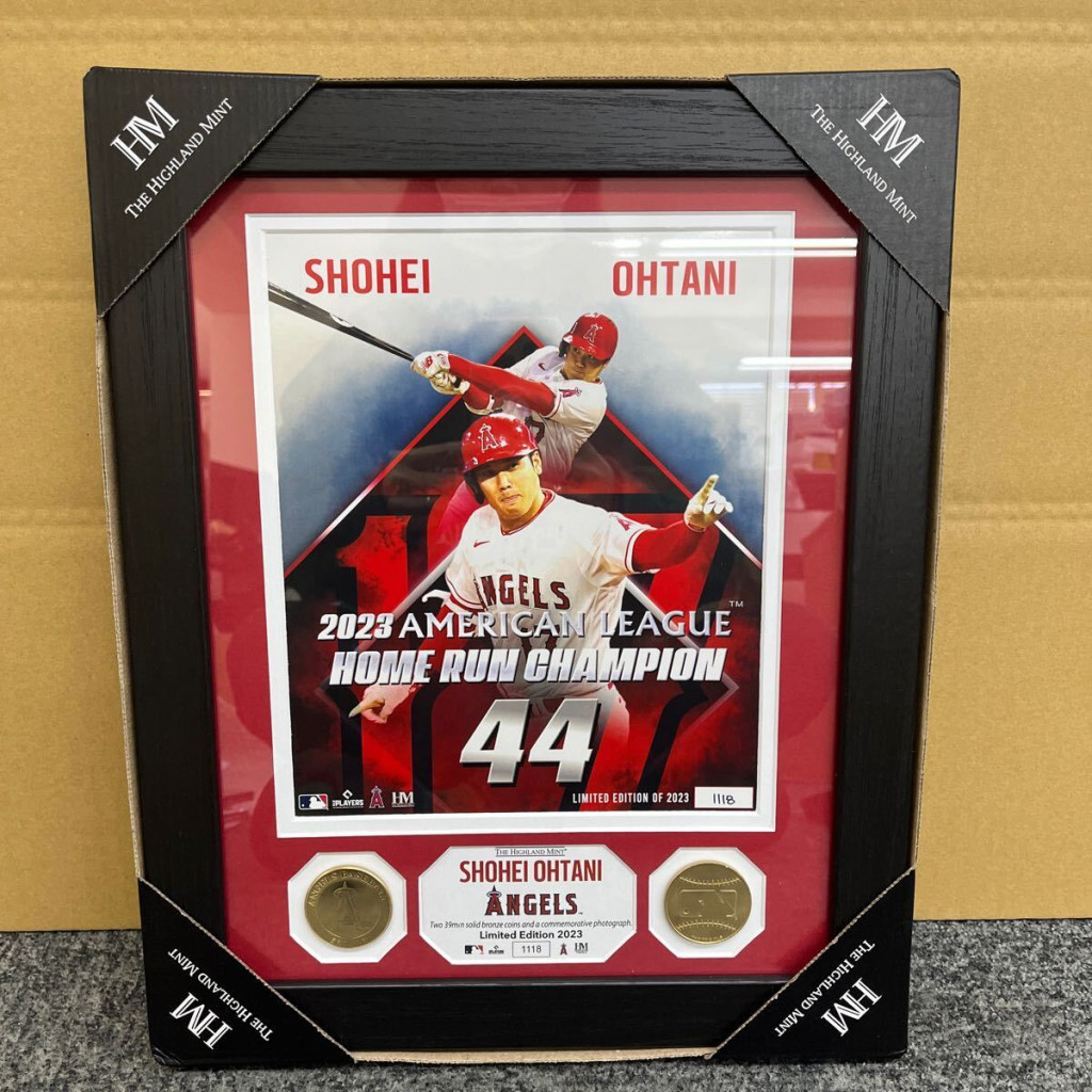 買取実績】エンゼルス 大谷翔平選手 2023 AL MVP受賞記念/HR王獲得記念