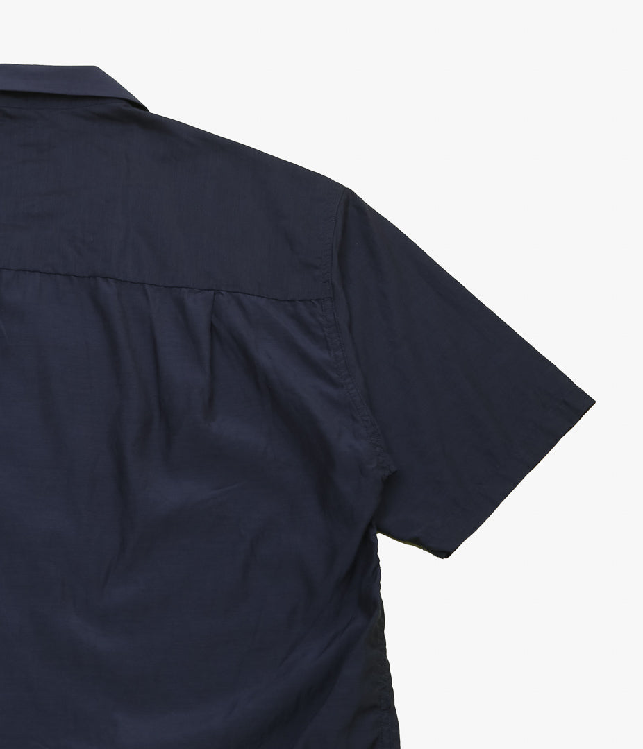 NANAMICA ''OPEN COLLAR S/S SHIRT'' (NAVY) – THE STORE BY MAIDENS