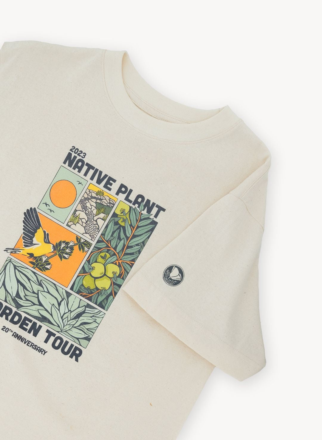 2023 Garden Tour T-shirt – Theodore Payne Foundation