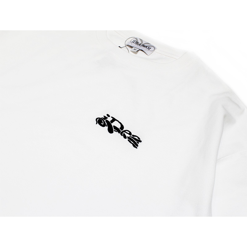 OUROBOROS SMALL LOGO TEE -WHITE- | WALKIN STORE WEB SHOP
