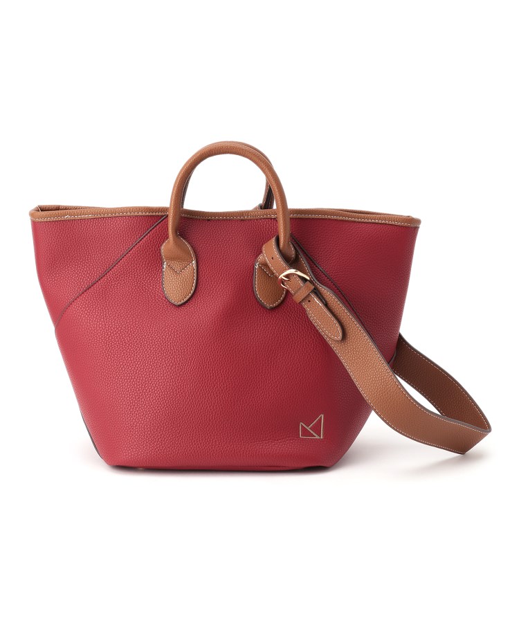 内ポケット充実！】シュリンク合皮ビッグトート（トートバッグ