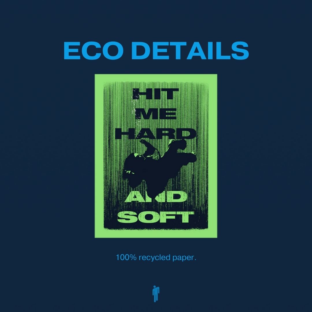 HIT ME HARD AND SOFT Green Poster Fan Pack - Billie Eilish | Store