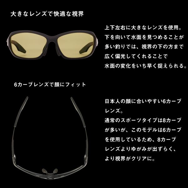 ダイワ 偏光グラス TLX 023 イーズグリーン: ウェア・靴・ウェーダー