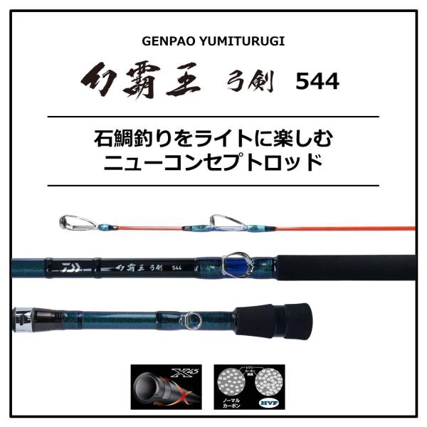 ダイワ 幻覇王 弓剣 544(4本継)【大型商品】(544): 竿｜釣具の通販なら