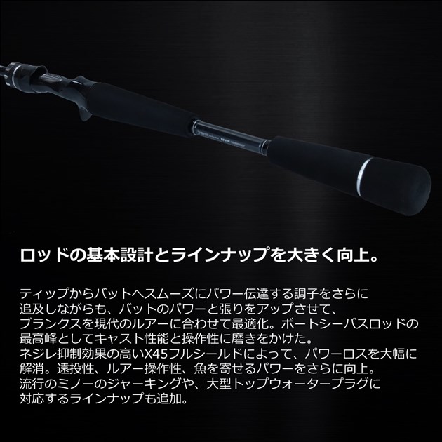 ダイワ シーバスロッド ラブラックス AGS BS 66XHB・Q(ベイト 2ピース