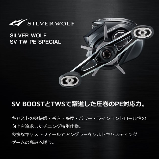 ダイワ ベイトリール シルバーウルフ SV TW 1000XH PE スペシャル(右