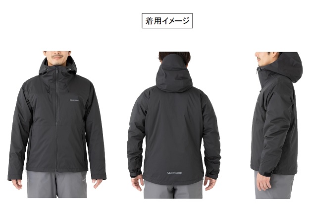 シマノ 防寒服アウター デュラスト ウォームレインジャケット RB-04JU